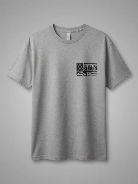 "My Gun Is Not a Threat Unless You Are" Premium Short Sleeve Tee